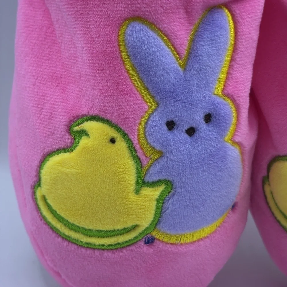 Peeps Pink Relaxation Set slippers and eye mask